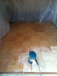 Floor before I refinished